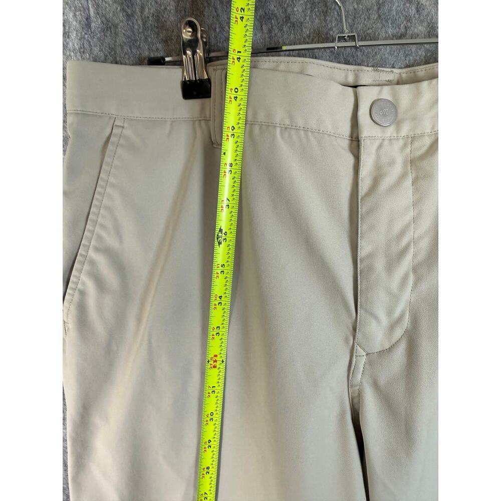Bonobos Maide Mens Golf Pants Chino Ankle Zip Size 36x32 Tan Performance - Picture 9 of 10